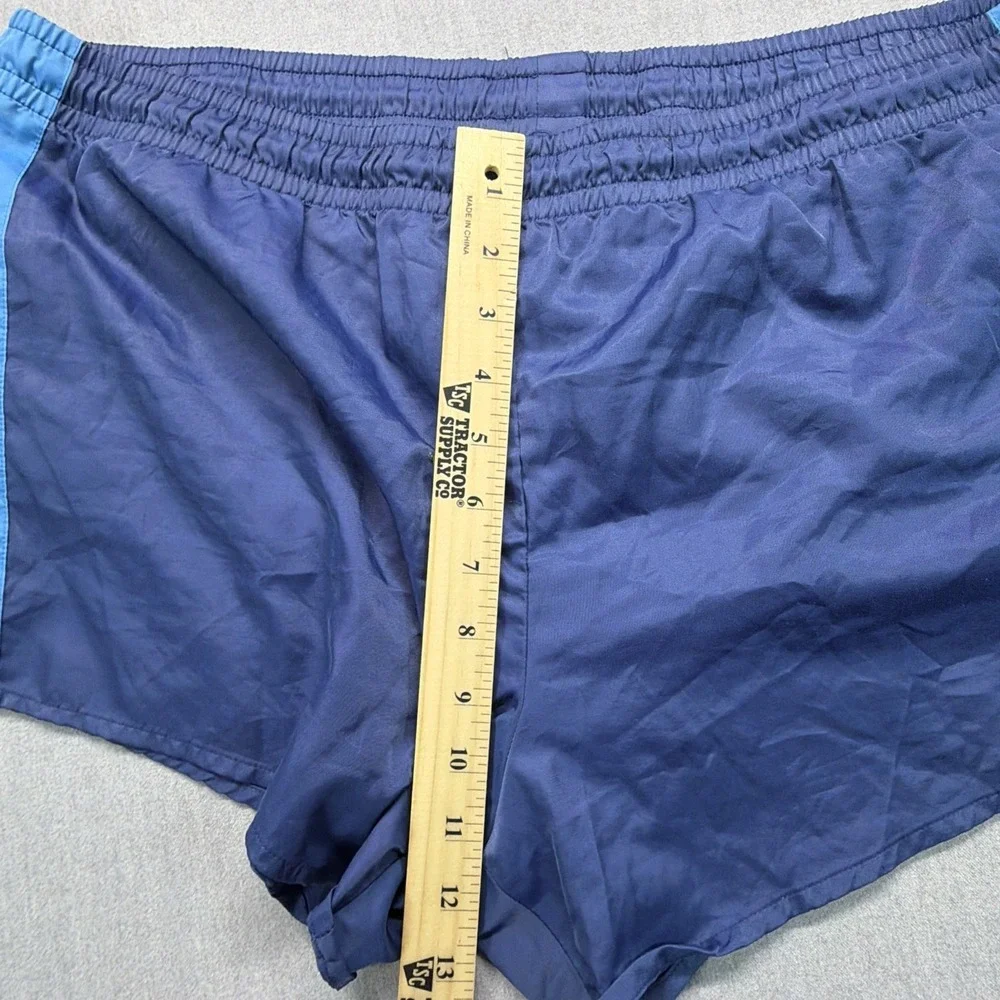 Vintage Adidas 80s Blue Running‎ Shorts Made In West Germany GR 7 XL